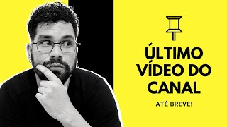 ÚLTIMO VÍDEO DO CANAL DE CARA COM THIAGO