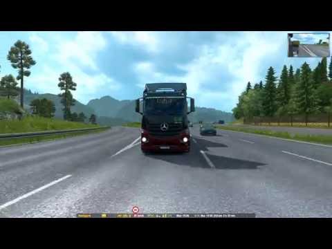 ETS 2 1.26 [open beta] Mercedes-Benz Antos Nurnberg-Salzburg