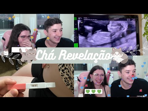 CHÁ REVELAÇÃO ONLINE DO NOSSO BABY 🤍