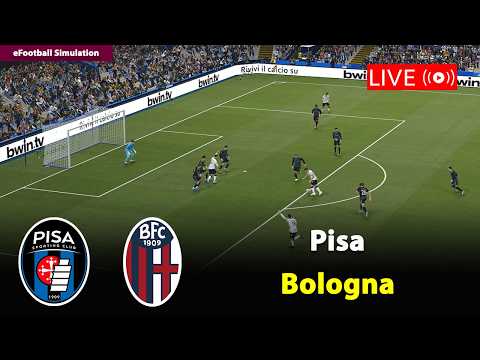 🔴In Diretta- Pisa vs Bologna | Serie A 2025/26 | eFootball PES21 Simulation