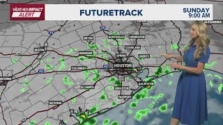 Houston weather update: Storms moving over the area