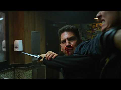 The Punisher S02E01 Frank fight
