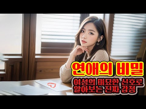 연애의 미묘한 감정 변화