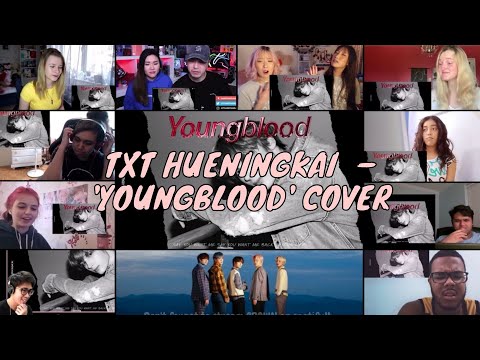 TXT HUENINGKAI Youngblood cover (Original: 5SOS) | Reaction Mashup