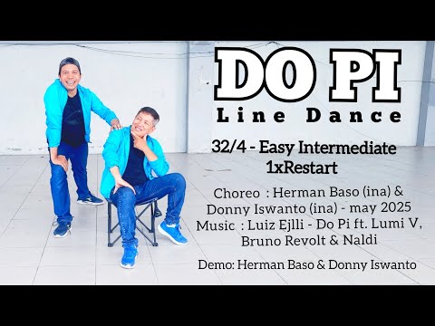 Do Pi Line Dance | Easy Intermediate | @Hermanbasoofficial (INA) & Donny Iswanto (INA) - May 2025