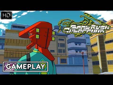 Bomb Rush Cyberfunk Gameplay Part I  Walkthrough - No Commentary (FULL GAME)
