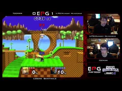 ePG Monthly - [ePG]Hungry Headcrab (Ganondorf) Vs. Iceman (ZSS) SSBPM (Losers Semis) - Project M