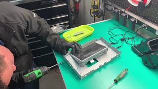 2013-2019 Lexus GX460 cracked navigation touch screen repair at Auto Technology Repair Arizona