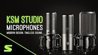 KSM Studio Condenser Microphones: KSM32C, KSM40C, KSM44MP