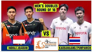 Download lagu Raymond Indra/Nikolaus Joaquin vs Pharanyu/Tanadon | Thailand Masters 2026 Badminton mp3