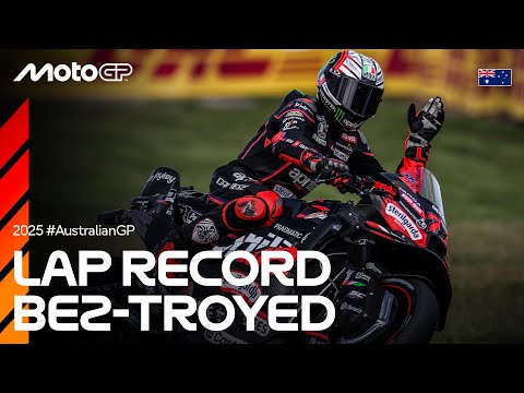 The crazy fast last 5 minutes of MotoGP Practice 👀 | 2025 Australian GP