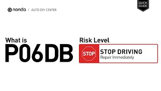 dtc p06db quickly Fix