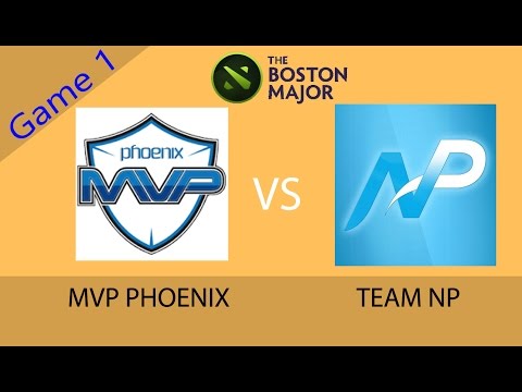 MVP Phoenix vs Team Np Game 1 | The Boston Major 2016 |The Tournament GameS (04-Dec-2016)