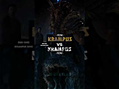 Krampus (Red One ) vs Krampus (2015)