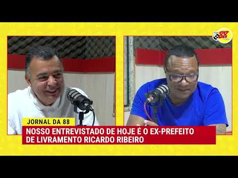 Entrevista com o ex-prefeito de Livramento Ricardo Ribeiro - 24 04 2026