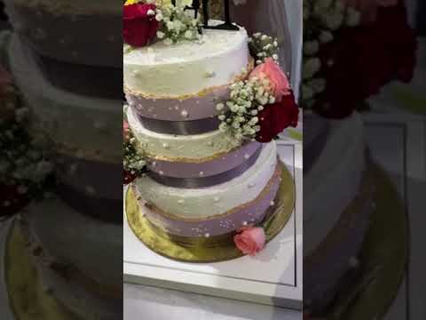 Happy married life bro❣️#shorts #vibes #marriage #marriagevibes #kannurkalyanam#cake#weddingcake#