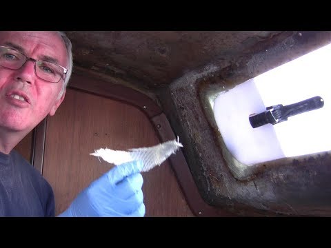 Just About Sailing May 2 2018 - Fitting the Windows, Pt 1 Getting round windows to fit a square hole