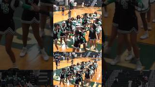 Download lagu 🏀 WHO WANT THE SMOKE 💚🤍 #cheer #cheerleading #highschoolbasketball mp3
