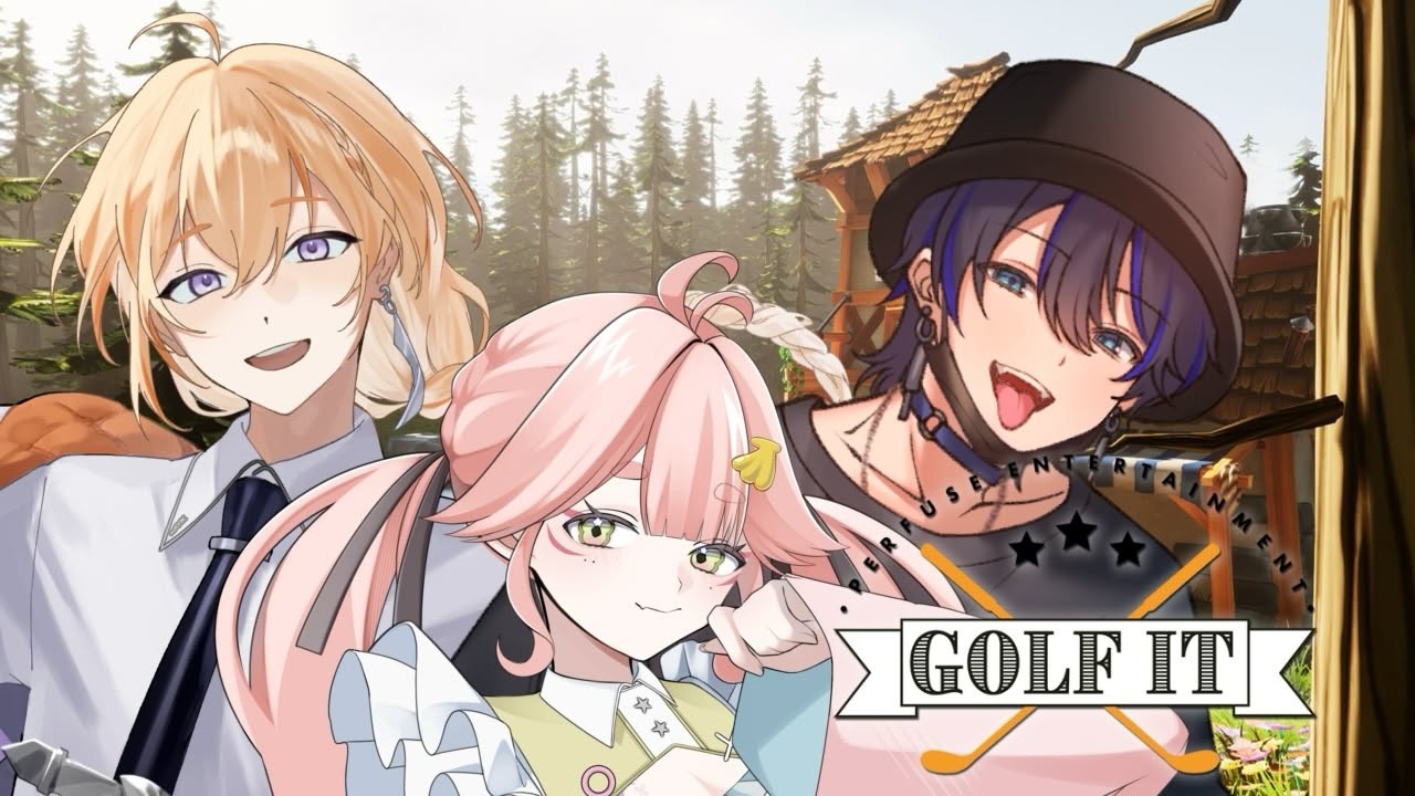 【GOLF IT】ゲートボールではありません。ゴルフです。【 [F]uwa / 新人Vtuber 】