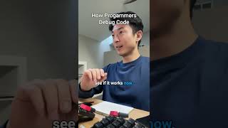 How programmers debug code #softwareengineer #programming #coding #code #programminghumor