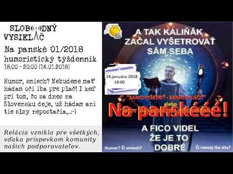 Na panské 01/2018 - humoristický týždenník