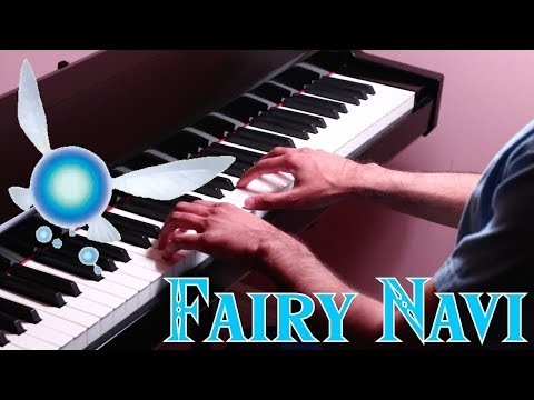 The Legend of Zelda: Ocarina of Time - Fairy Navi - Piano Video
