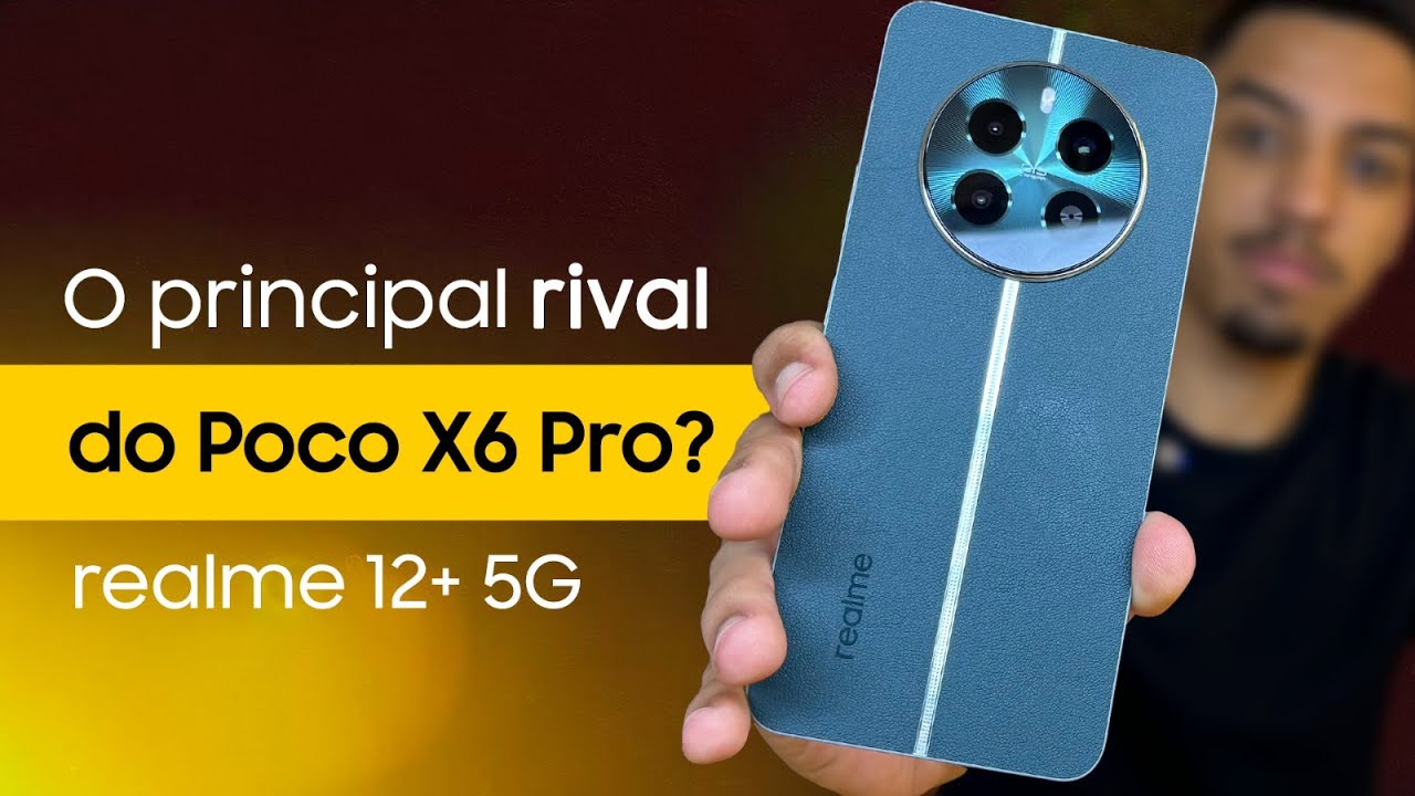 O Principal RIVAL do POCO X6 PRO? Realme 12+G