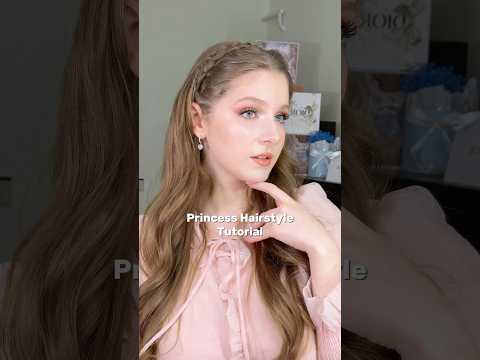 Princess Hairstyle Tutorial 👸🏼 Follow for more!✅ #hairstyles #hairtutorial #princesshairstyle