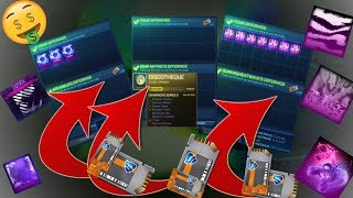 BUYING AND SELLING KEYS FOR INSANE PROFIT!! (Rocket League Rich Trading Montage EP 66)