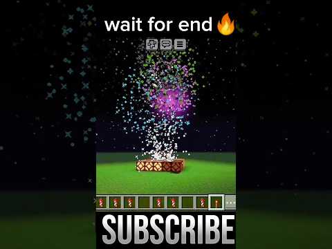 Insane 5g Gamer Creates EPIC Fireworks in Minecraft