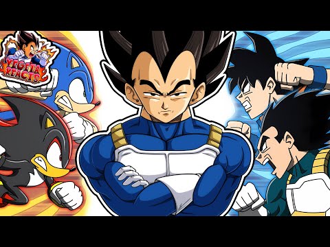 Vegeta Reacts To Sonic And Shadow VS Goku And Vegeta