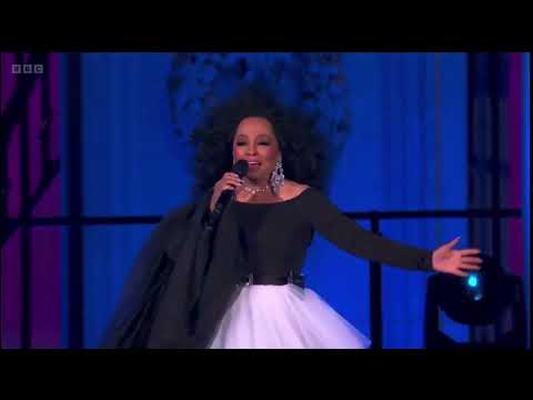 Diana Ross at Queens Platinum Jubilee concert 4 June 2022 Buckingham Palace