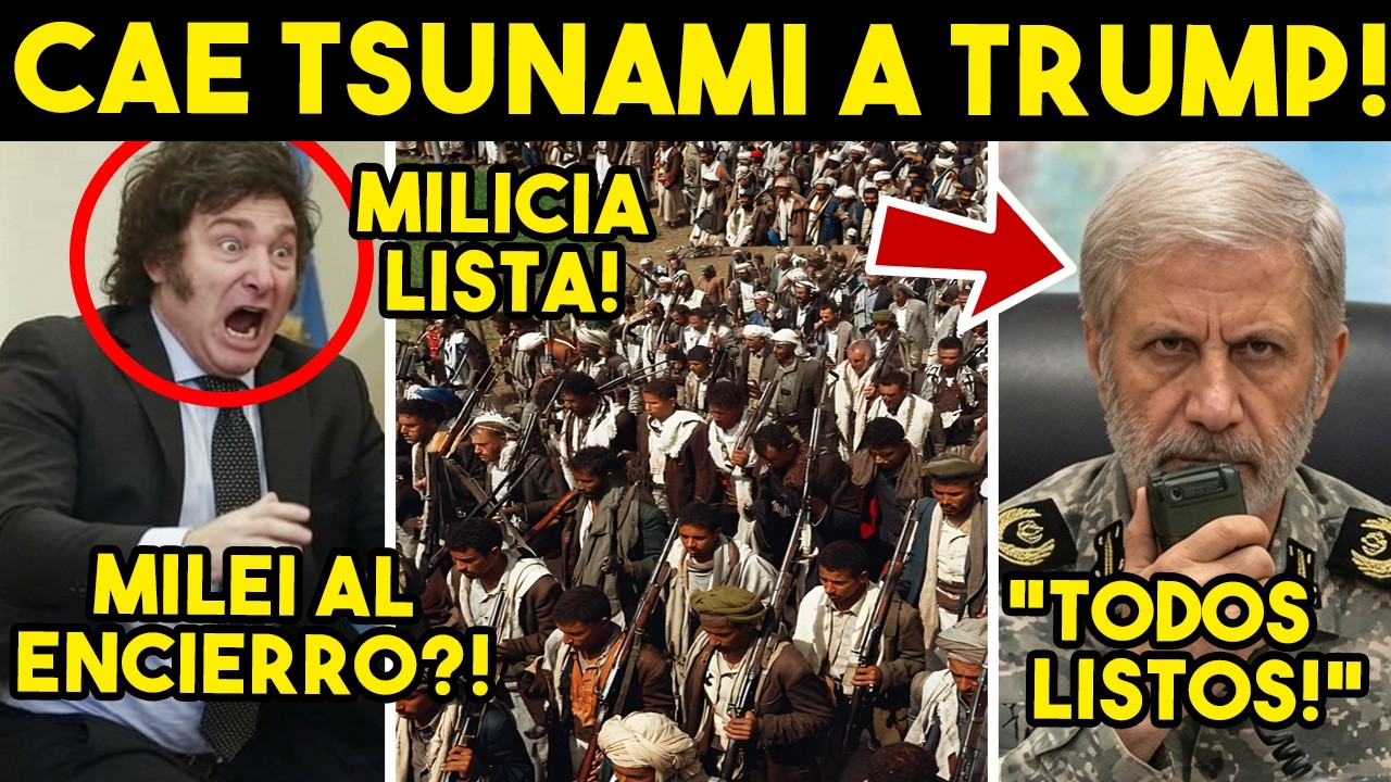 IMPACTO MAXIMO! MILES A LA GU3RR4, IRAN SORPRENDE A TRUMP. TRUENA MILEI, APARECE FORTUNA