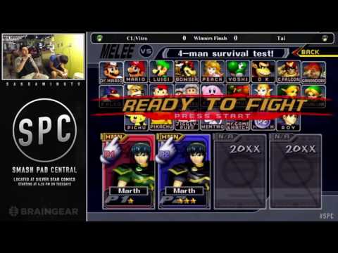 SPC18 Winners Finals - CL|Vitro (Green Marth) vs Tai (Black Marth)