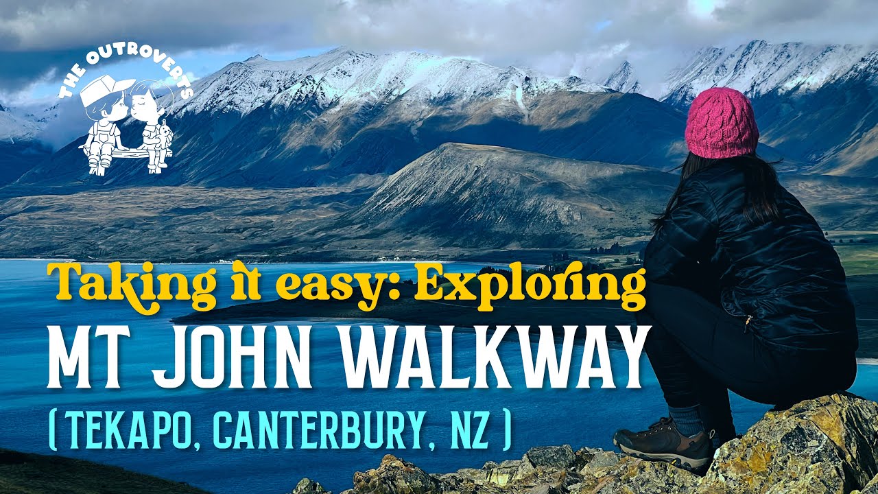 Experience a captivating peek of Mount John Summit Track.