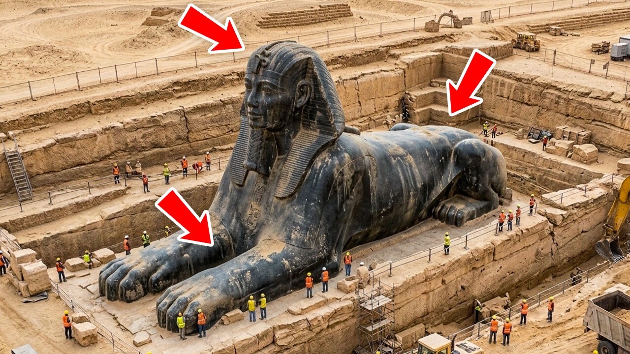 Archaeologists Found Three Secret Doors on the Sphinx