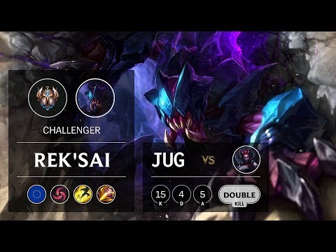 Rek'Sai Jungle vs Elise - EUW Challenger Patch 9.12