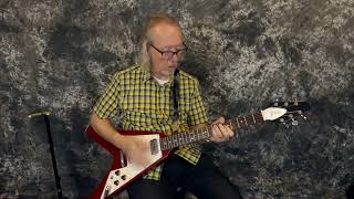 Video thumbnail for 1978 Set Neck Greco FV 600 Flying V by Lawman Guitars
