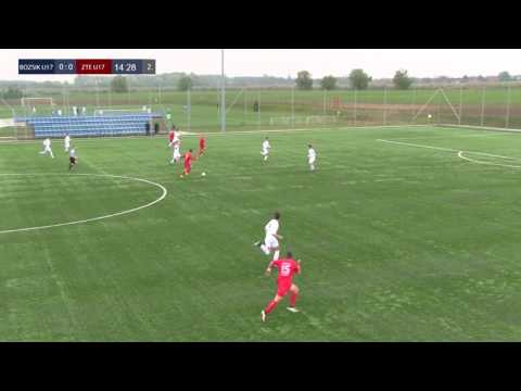 20170422 Bozsik AkadémiaU17 - ZTE AkadémiaU17 összefoglaló
