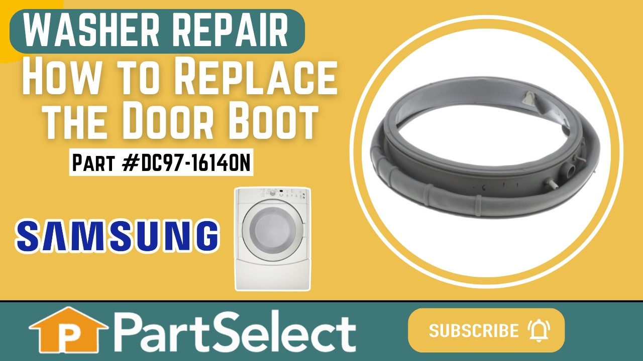 Replacing the Door Boot Gasket Seal