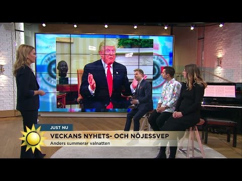 Trumps totala vändning "Det blir ingen mur mot Mexiko" - Nyhetsmorgon (TV4)