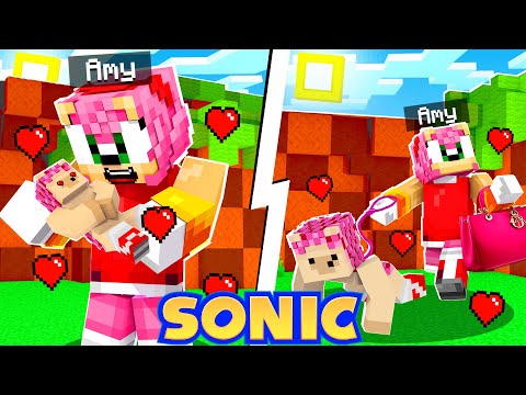 Amy's NEW Pet Hedgehog! [105] | Sonic The Hedgehog 2 | Minecraft