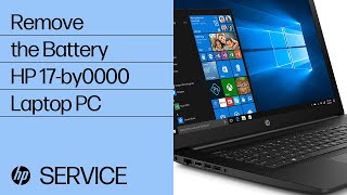 Remove the Battery | HP 17-by0000 Laptop PC | HP