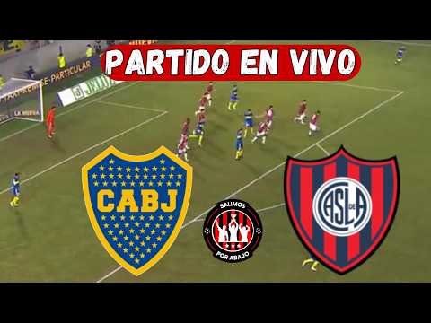 BOCA JUNIORS VS SAN LORENZO [ EN VIVO ] ⚽️ 🚨 LIGA ARGENTINA 🚨 FECHA 10 [ FUTBOL ARGENTINO ]