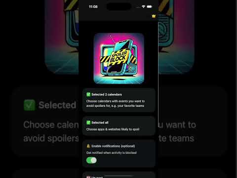 Spoilerblock video preview