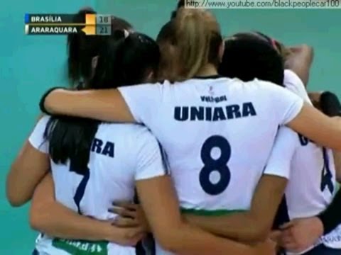 Superliga Feminina de Volei 2013/2014 - Brasilia Vôlei 2 x 3 Uniara/AFAV