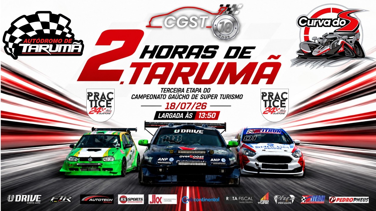 Gaúcho de Super Turismo - etapa 3 Autódromo Tarumã 18.07.2026