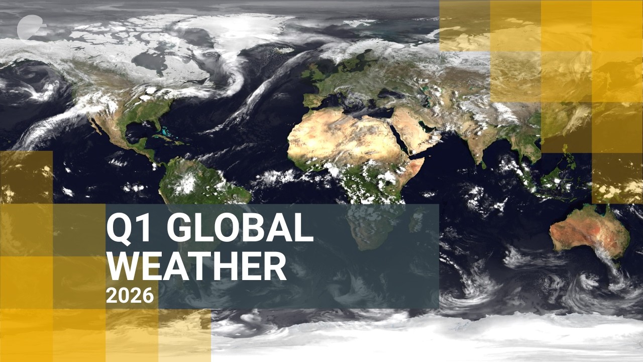 Global weather January - March 2026