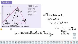 Eğitim Vadisi 10.Sınıf Matematik 28.Föy Çokgenler ve Dörtgenler 1 Konu Anlatım Videoları