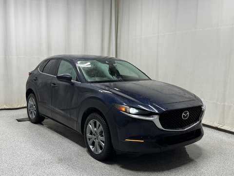 2022 Mazda CX-30 GS AWD in Blue for sale at Park Mazda in Sherwood Park, AB